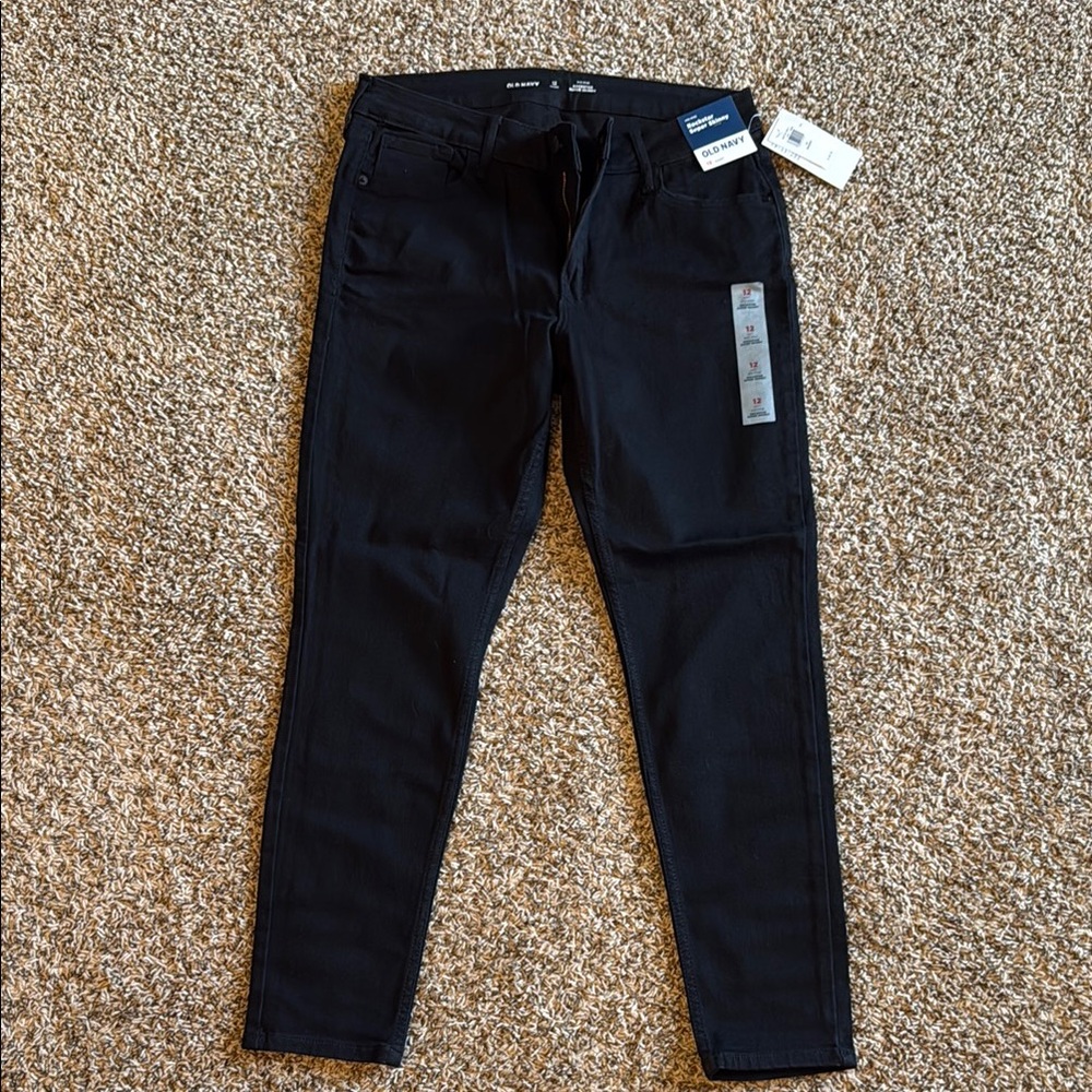 Old Navy Black Skinny Jeans Classic Style